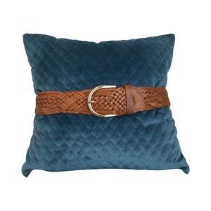 Michael Kors Braided Leather Belt